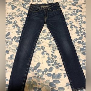 Levi's 519 skinny jeans 30x30